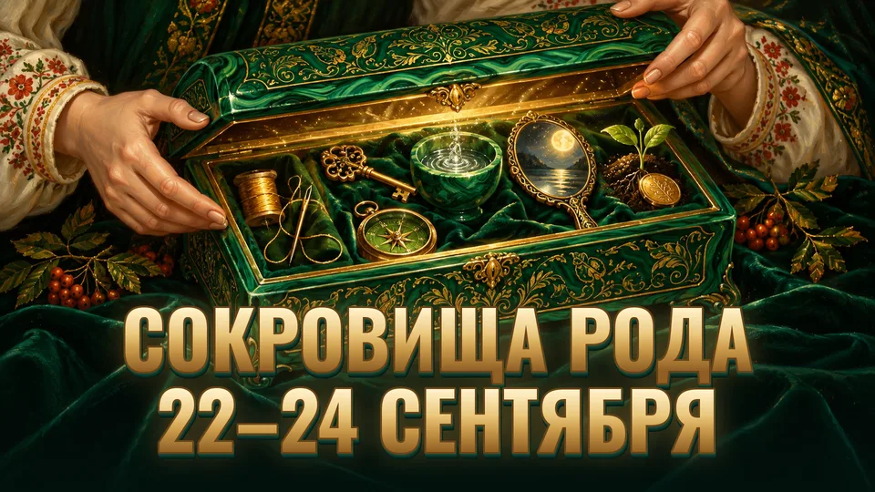 Интенсив «Сокровища рода», 22–24 сентября